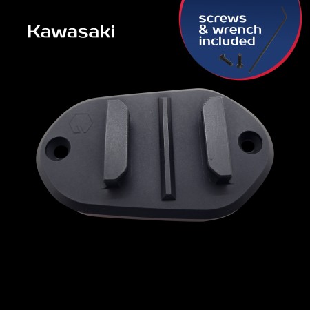 KWS-GP-BR4 - Kawasaki Motorcycle Cover for GoPro mounts