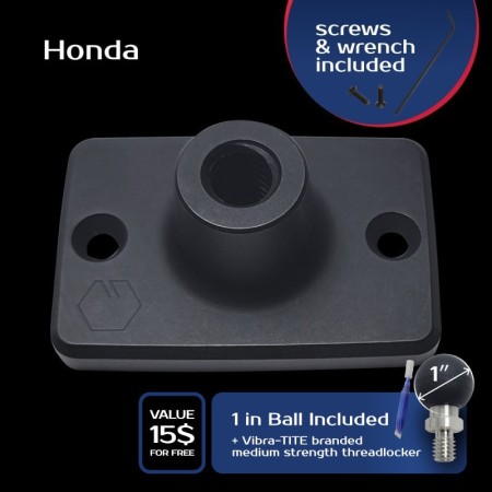 HND-RM-BR3 - Honda Motorcycle Cover for RAM mounts for mobile phones