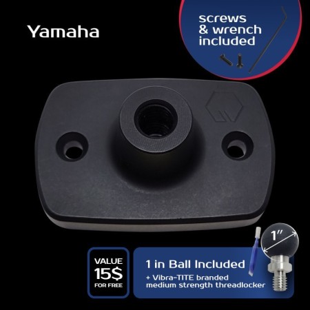 YMH-RM-BR3 - Yamaha Motorcycle Cover for RAM mounts for mobile phones